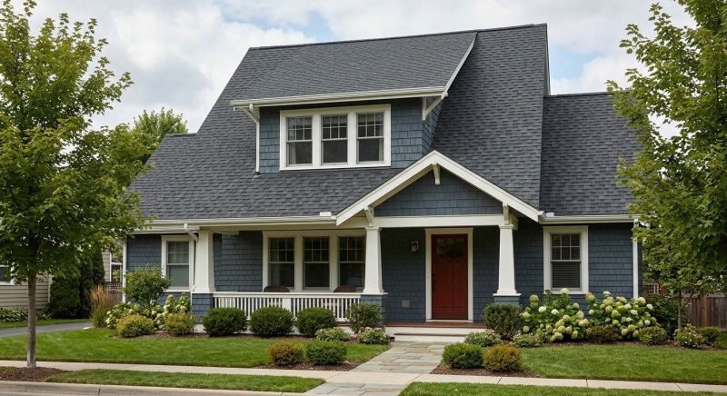 A Frame Roof Installation in Fluvanna County, VA