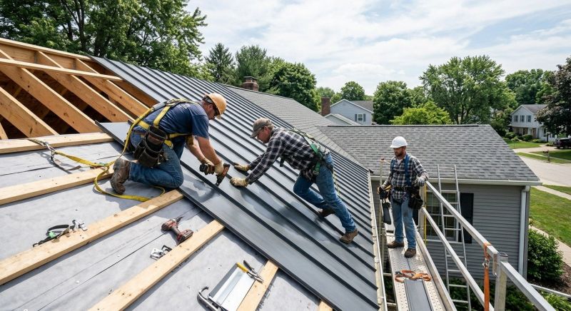 Aluminum Roof Installation in Palmyra, VA