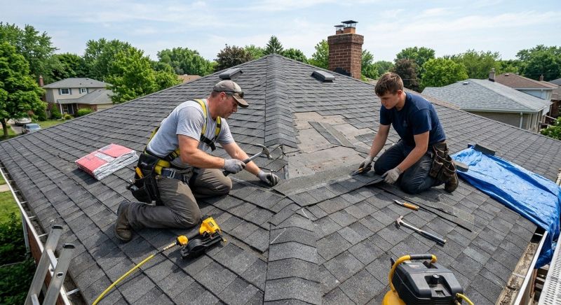 Asphalt Roof Repair in Palmyra, VA