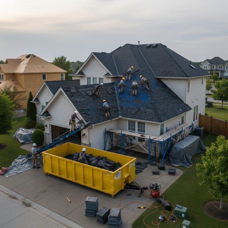 Asphalt Roof Replacement in Fluvanna County, VA