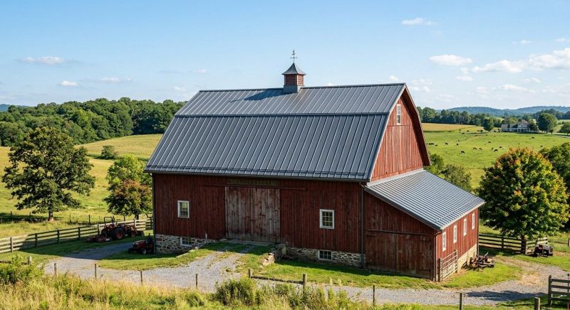 Barn Roof Replacement in Fluvanna County, VA