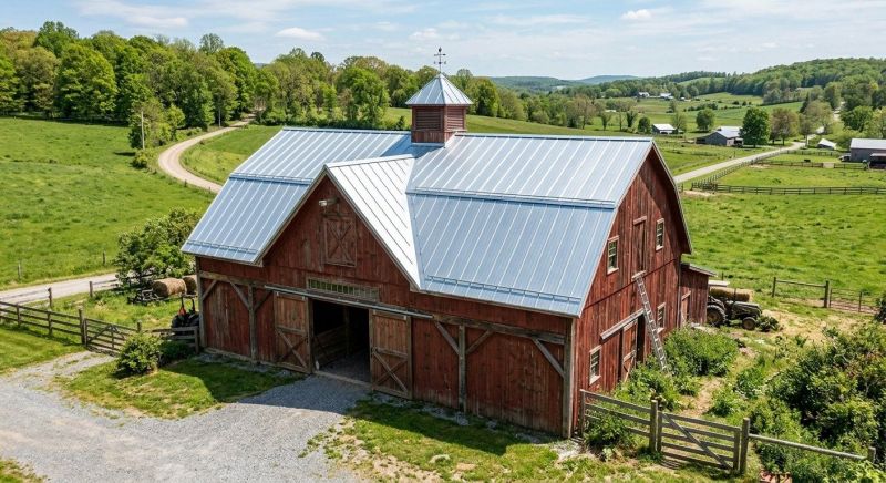 Barn Roof Replacement in Louisa, VA