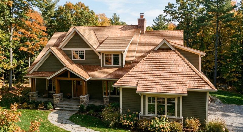 Cedar Roof Installation in Cartersville, VA