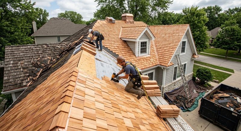 Cedar Roof Replacement in Scottsville, VA