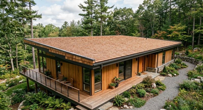 Cedar Shake Roof Construction in Albemarle County, VA