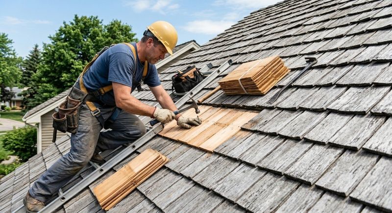Cedar Shingles Repair in Scottsville, VA