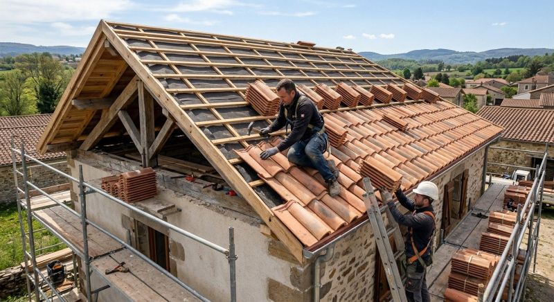 Clay Roof Installation in Barboursville, VA