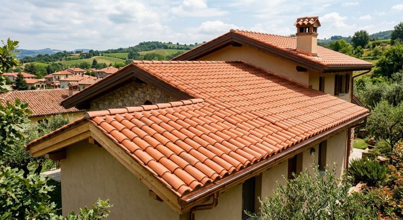 Clay Roof Installation in Fork Union, VA