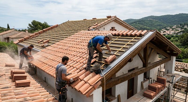 Clay Roof Installation in Greene County, VA