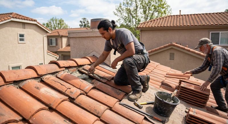 Clay Roof Leak Repair in Fluvanna County, VA