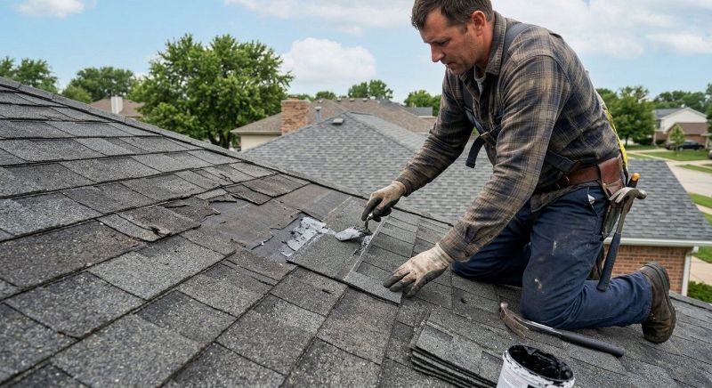 Composite Roof Repair in Fluvanna County, VA