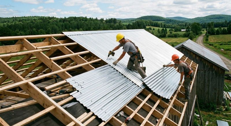 Copper Roof Installation in Fluvanna County, VA