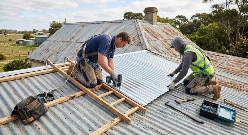 Corrugated Roof Repair in Albemarle County, VA