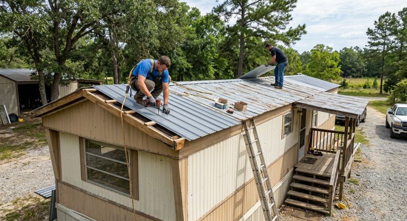 Corrugated Roof Repair in Keswick, VA