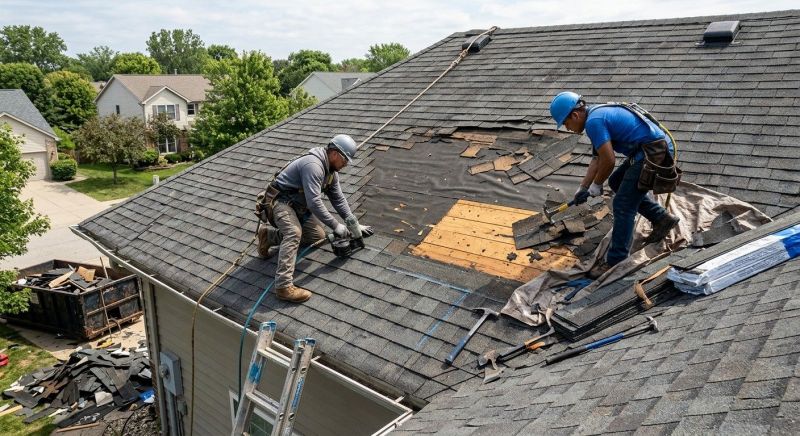 Damaged Roof Repair in Keswick, VA