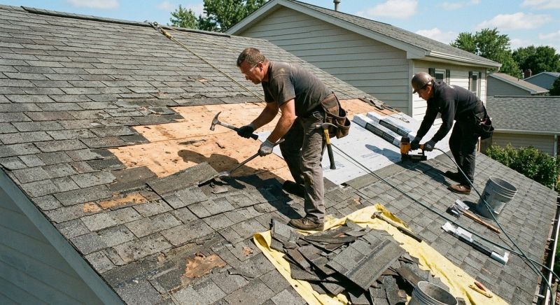 Damaged Roof Repair in Louisa County, VA