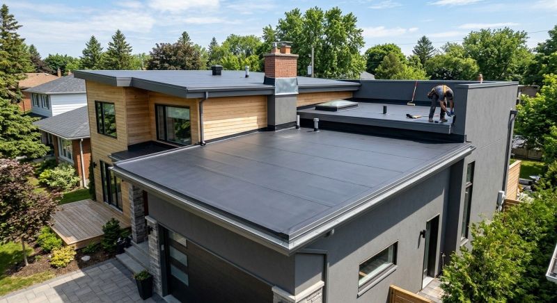 Epdm Roof Installation in Cartersville, VA