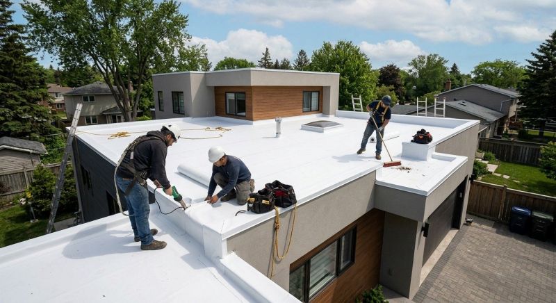 Flat Roof Installation in Fork Union, VA