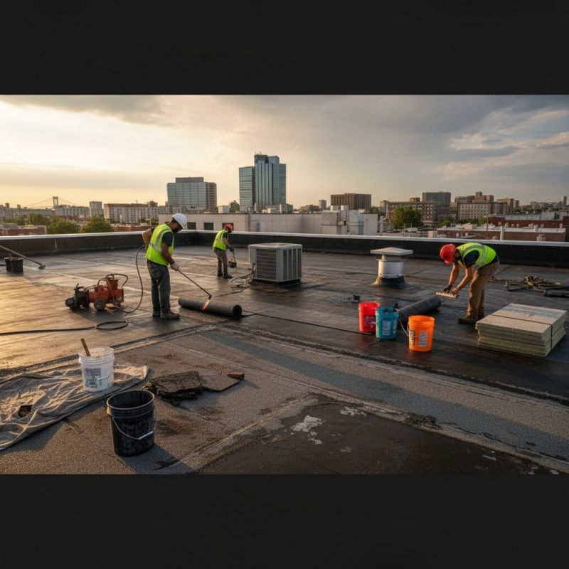 Flat Roof Repair in Greene County, VA
