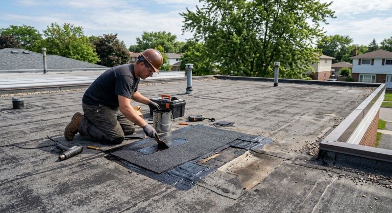Flat Roof Repair in Fluvanna County, VA