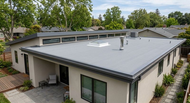 Flat Roof Replacement in Fluvanna County, VA
