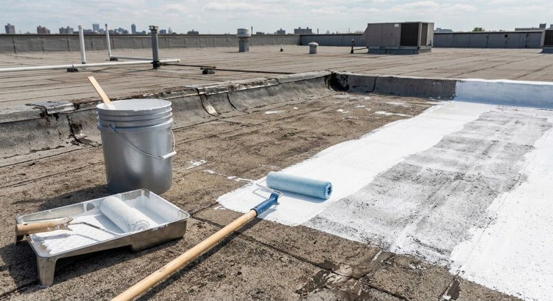 Flat Roof Sealing in Fluvanna County, VA