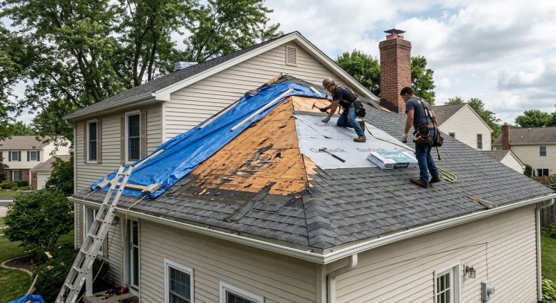 Hail Damage Roof Repair in Greene County, VA