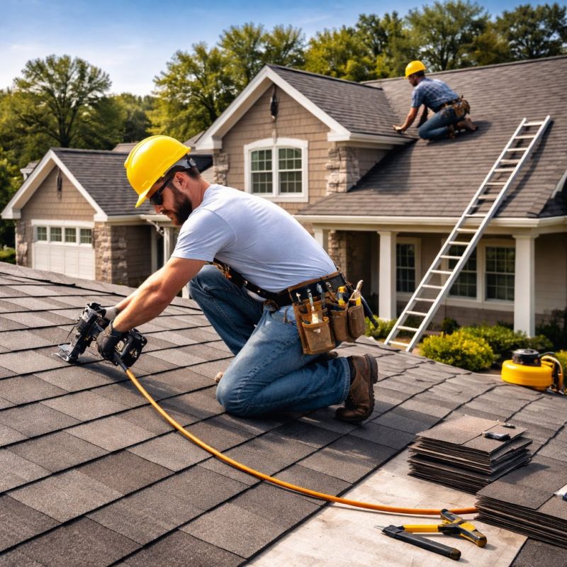 House Roof Installation in Albemarle County, VA