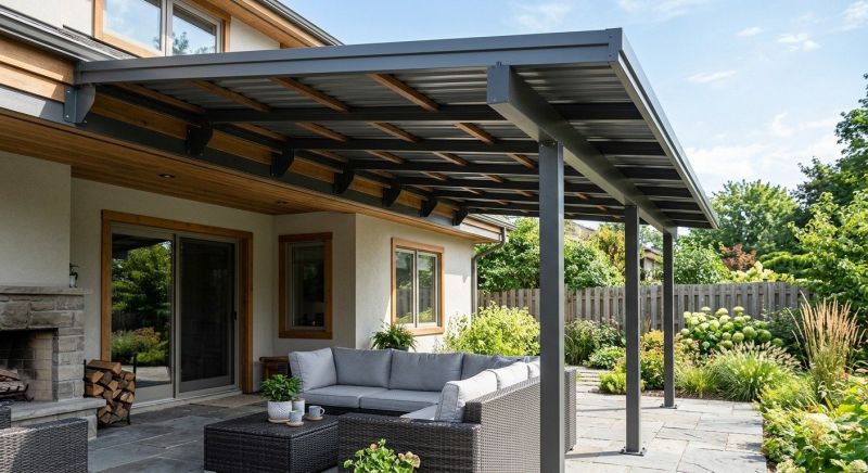 Metal Patio Roof Repair in Fluvanna County, VA