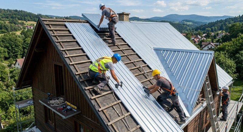 Metal Roof Installation in Crozet, VA