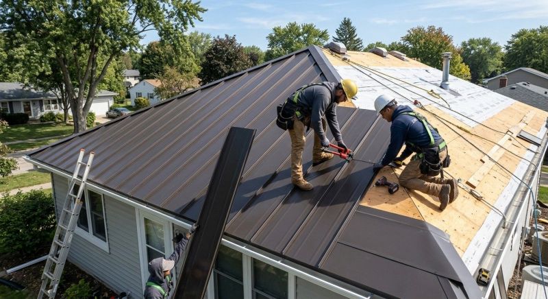 Metal Roof Installation in Greene County, VA