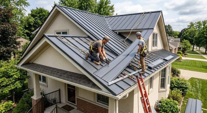 Metal Roof Installation in Scottsville, VA