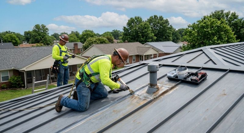 Metal Roof Leak Repair in Fluvanna County, VA