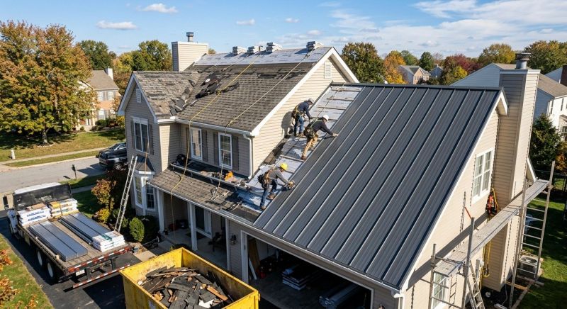 Metal Roof Replacement in Batesville, VA