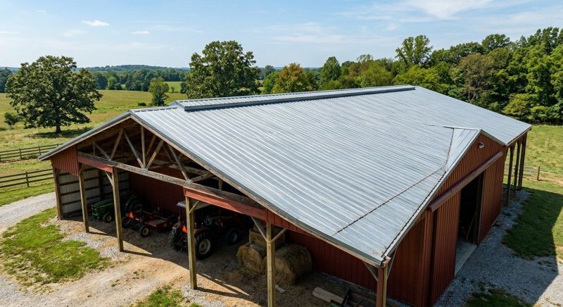 Pole Barn Roof Repair in Batesville, VA