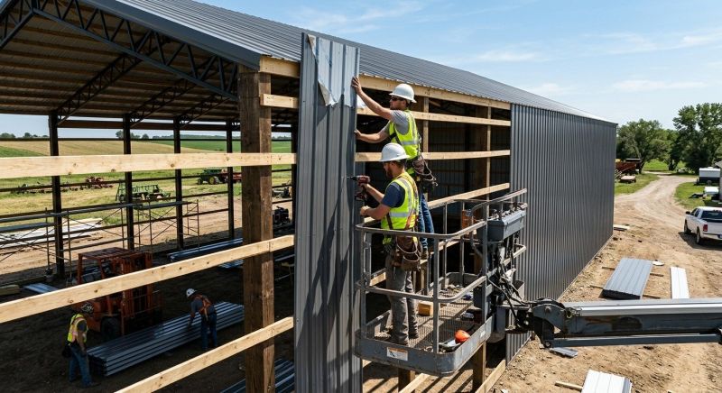 Pole Barn Roof Repair in Mineral, VA