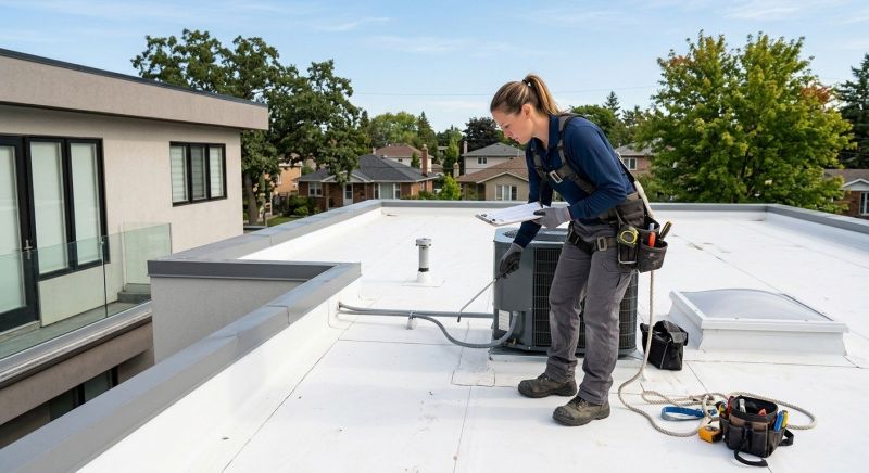 Pvc Roof Inspection in Fluvanna County, VA