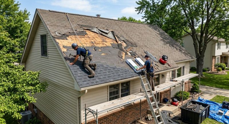 Roof Damage Repair in Barboursville, VA
