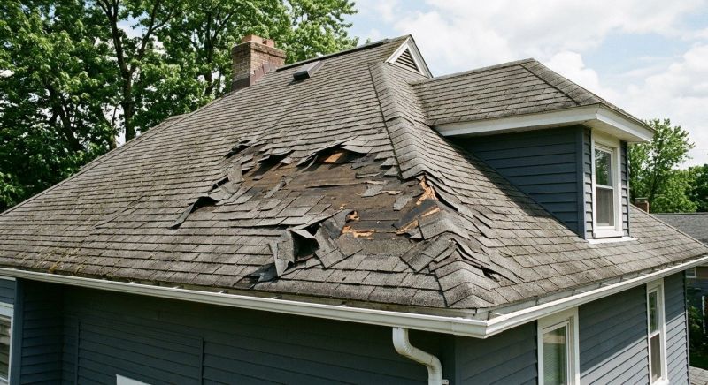Roof Damage Repair in Cartersville, VA