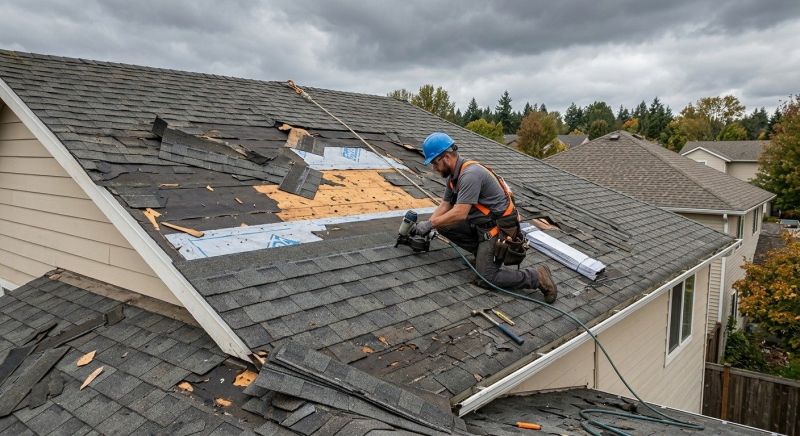 Roof Damage Repair in Mineral, VA