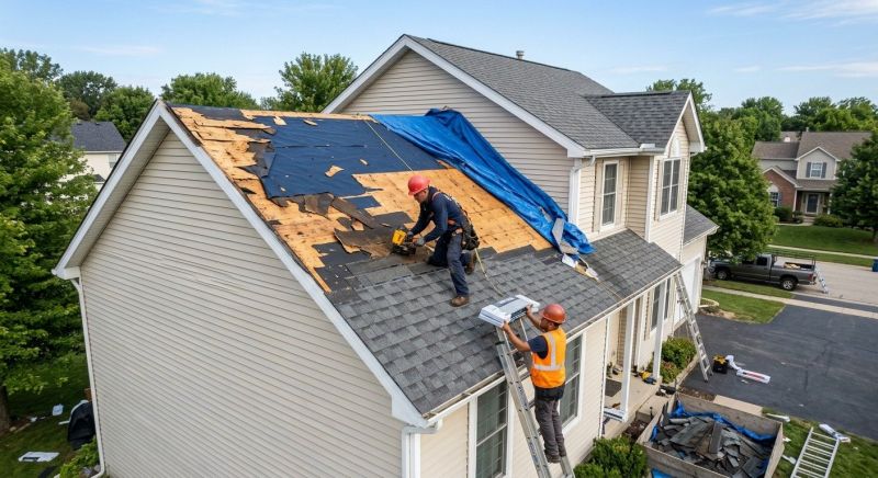 Roof Damage Restoration in Fork Union, VA