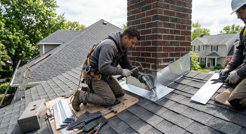Roof Flashing Installation in Crozet, VA
