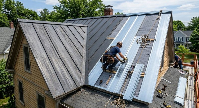Roof Panel Repair in Fluvanna County, VA