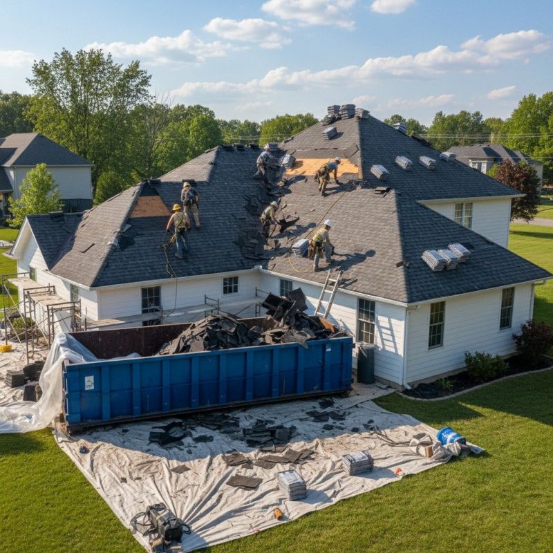 Roof Shingles Replacement in Louisa, VA