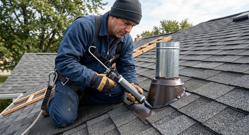 Roof Vent Flashing Repair in Fluvanna County, VA