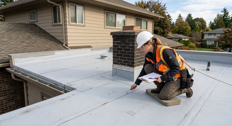 Rubber Roof Inspection in Fluvanna County, VA