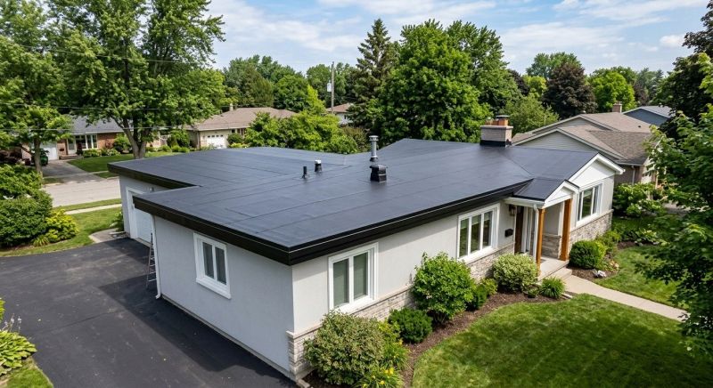 Rubber Roof Installation in Fluvanna County, VA
