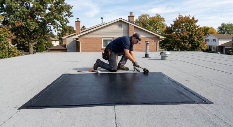 Rubber Roof Repair in Crozet, VA