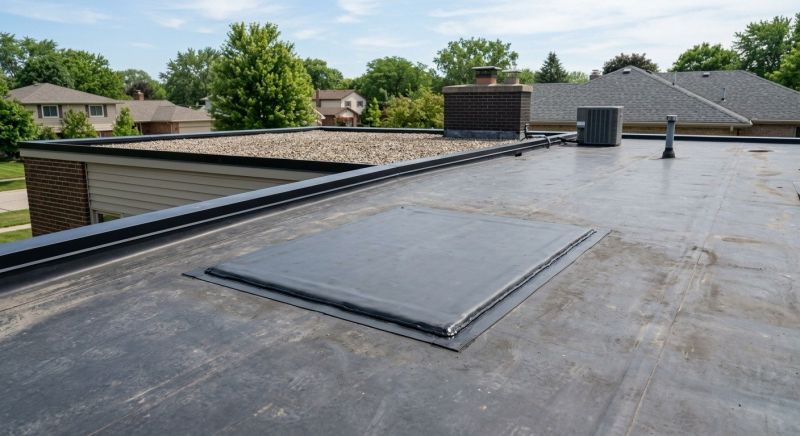 Rubber Roof Repair in Palmyra, VA