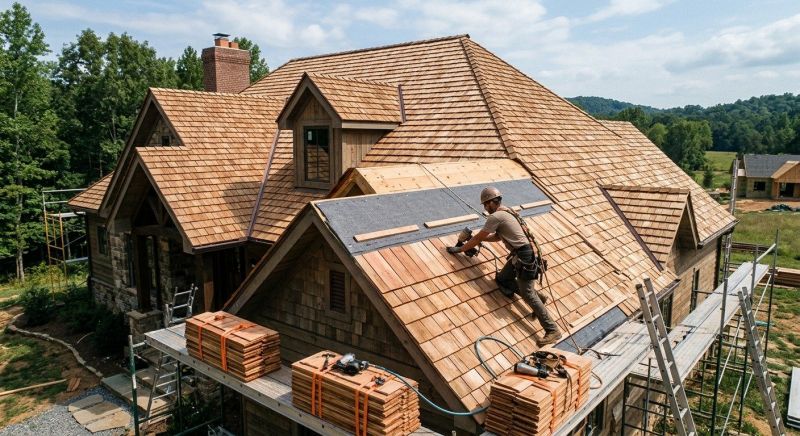 Shake Roof Replacement in Crozet, VA
